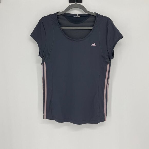 Adidas Clima365 charcoal pink Core  performance tee - Picture 13 of 13